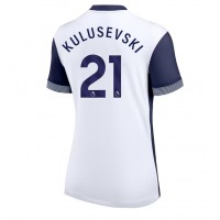 Tottenham Hotspur Dejan Kulusevski #21 Fußballbekleidung Heimtrikot Damen 2024-25 Kurzarm